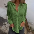 thumbnail image 1 of ZJXFGS Womens Plus Size Blouses Womens Casual Tops Womens Fall Fashion 2025 Work Blouses for Women 2025 Ladies Tops and Blouses Y2K Shirts for Women Plus Size Tops for Wome Green 4XL, 1 of 5