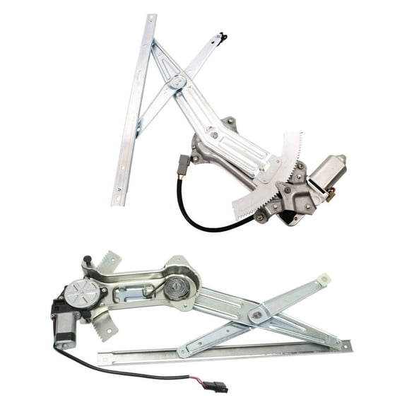 ZJYAIZD 2pcs Car Window Regulator Front Left Right Side W/ Motor for Ford for Mustang 1994-2004