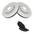 thumbnail image 1 of ZJYAIZD Disc Brake Rotor and Pad Set Kit Front Side Ceramic Coated for INFINITI for QX60 2.5L/3.5L 2014-2020,for Nissan for Murano 3.5L 2015-2019 for Pathfinder 3.5L 2013-2019 & 2.5L 2014-2015, 1 of 9