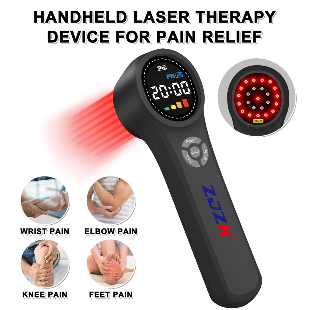 ZJZK 660nm & 810nm & 980nm Red Light Therapy Device For Neuropathy Low