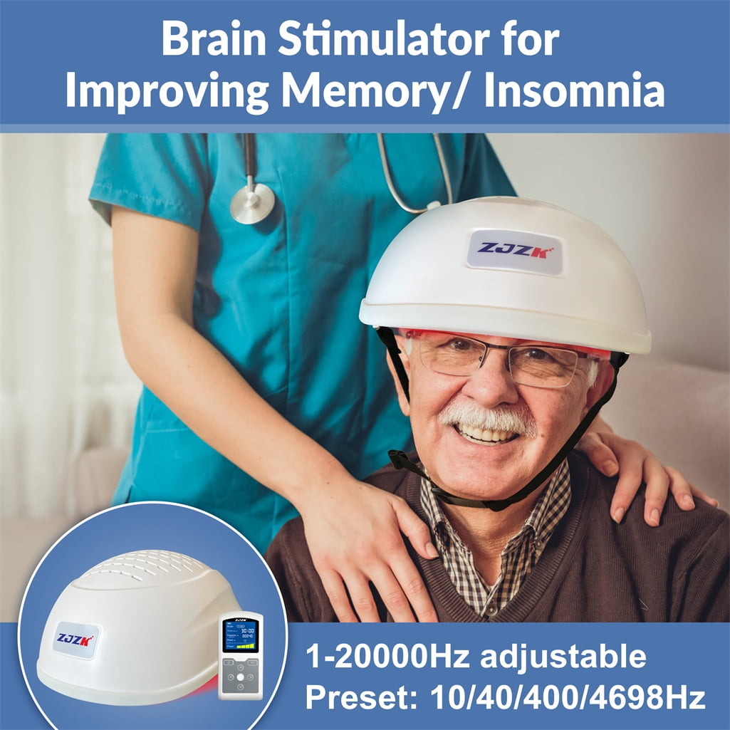 ZJZK 810nm Neuro Infrared Light Therapy Helmet, Led Red Light Therapy