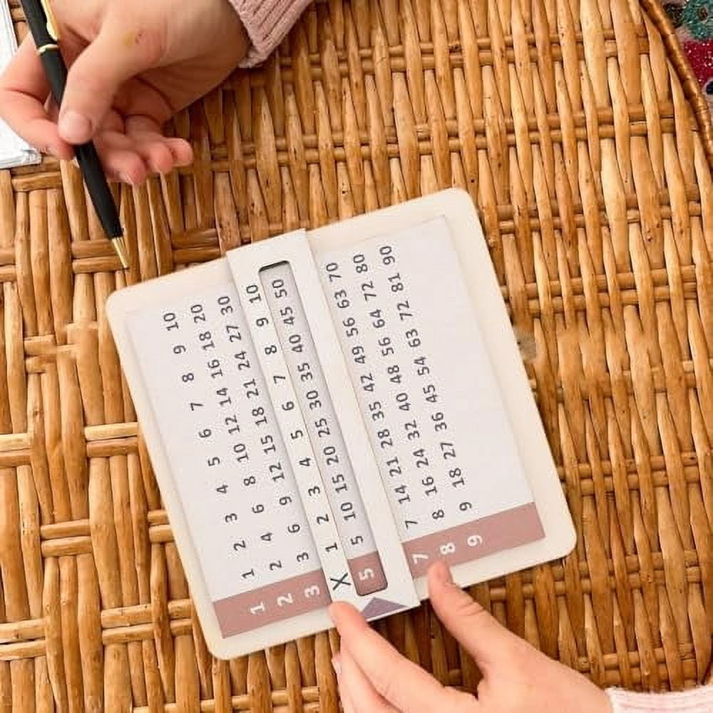 Window Multiplication Table ZJchao Slide and Learn Multiplication Grids Set, Education ...