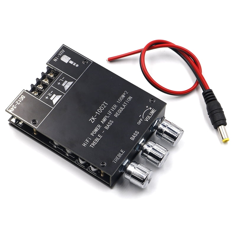 ZK1002T TPA3116D2 Bluetooth 5.0 Subwoofer Amplifier Board 2*100W 2.0