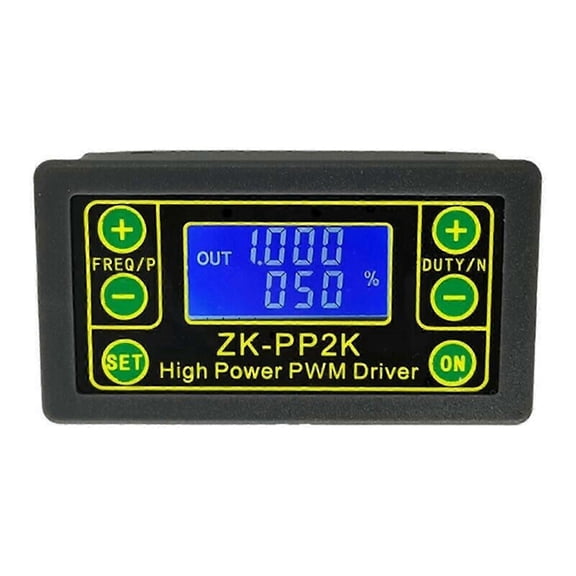ZK-PP2K High Power PWM & Pulse Generator, Frequency Duty Cycle Adjustable Driver