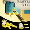 thumbnail image 1 of ZK30 Dropshipping Multifunction DIY Paint Roller Brush Handle Tool Flocked Edger Home Office Room Wall Runner Roller Paint Brush, 1 of 6