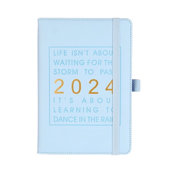 YgkuHd 2024 Large Agenda - 365-Day Daily Planner Time Management Record Notebook Schedule Planner, Use January To December 2024, Planner With Hourly Plan, Calendar App