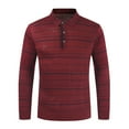 thumbnail image 1 of ZKCCNUK Autumn And Winter New Product Color-blocking Stripes Everyday Men's Lg-sleeved Sweater, 1 of 3