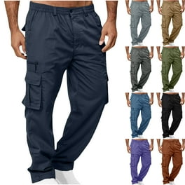 ZKCCNUK Men's XXXL Cargo Pants, Casual Outdoor Fitness