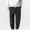 thumbnail image 1 of ZKCCNUK Cargo Pants for Men's Fashion Classic Twill Relaxed Fit Work Wear Combat Safety Cargo Pants Black XL, 1 of 9