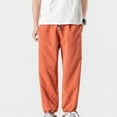 thumbnail image 1 of ZKCCNUK Cargo Pants for Men's Fashion Classic Twill Relaxed Fit Work Wear Sweatpants for Men Cargo Pants Orange XL, 1 of 7