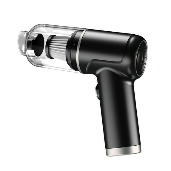 YgkuHd Handheld Cordless Vacuum Cleaner Powerful Suction Power, For Cars/RVs/Trucks, Filtration And Easy Cle-ar Collection Bin, USB Charging Cable Included