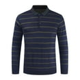 thumbnail image 1 of ZKCCNUK New Autumn And Winter Bottoming Shirt Trend Lg-sleeved Striped Sweater, 1 of 5