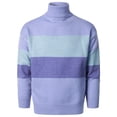 thumbnail image 1 of ZKCCNUK New Casual Daily Pullover Color High Neck Men's Knitted Sweater Bottoming Shirt, 1 of 9