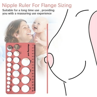 YOUHA Nipple Ruler, Nipple Rulers for Flange Sizing Measurement