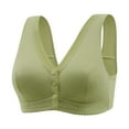 thumbnail image 1 of ZKCCNUK Plus Size Bras for Women Sexy Non Magnetic And Non Steel Ring Gathered Bra with Thin Cup And Adjustable Sexy Lace Bra Underwear Everyday Bras Size M-4XL, 1 of 3