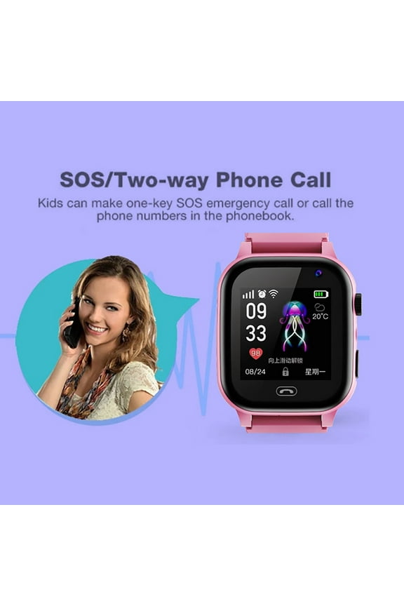 ZKCCNUK S30 Smart Watch For Kids Girls Boys - Smart Watch For Children, Equipped With Music Player, Alarm Clock, Camera, Weather Calendar, Christmas Birthday Gift Gifts for Family Clearance