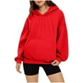 thumbnail image 1 of ZKCCNUK Sweatshirt for Women Pullover Casual Long Sleeve Hoodies Oversized Tops,Sizes S-3XL, 1 of 7