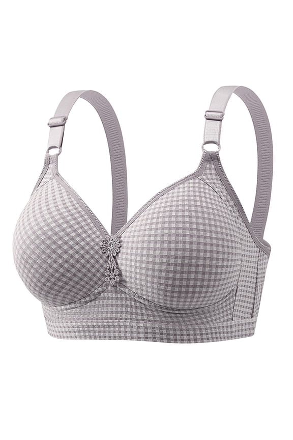 Women's Bras Fashion Comfortable Breastplate Lace Breathable Bra Underwear No Rims Everyday Bras Size S-3XL