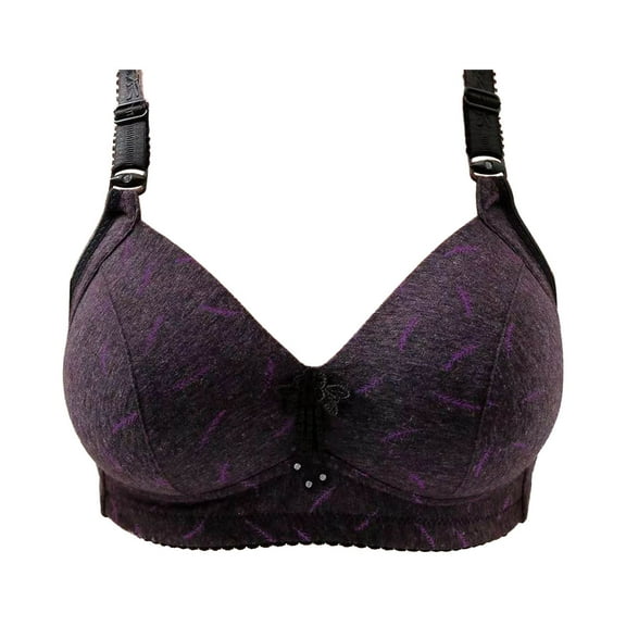 ZKCCNUK Women's Bras Ladies Traceless Comfortable No Steel Ring Breathable Gathering Bra Underwear Everyday Bras Size S-2XL