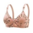 thumbnail image 1 of ZKCCNUK Women's Bras Soild Color Wire Underwear Bra Everyday Underwear Everyday Bras Size S-2XL, 1 of 2