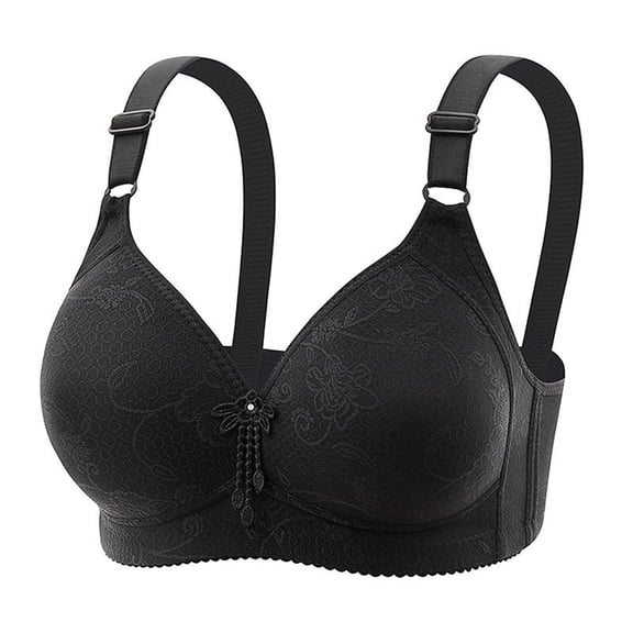 ZKCCNUK Women's Bras Soild Wire Underwear Bra Everyday Comfortable Breathable Bra Underwear Everyday Bras Size L-3XL
