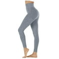 thumbnail image 1 of ZKCCNUK Women's Pants Fashion Hip Seamless Point High Waist Speed Dry Pants Fitness Yoga Pants S-L, 1 of 4