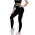 thumbnail image 1 of ZKCCNUK Women's Pants Fashion Yoga Leggings Fitness Running Gym Ladies Sports Active Pants S-L, 1 of 3