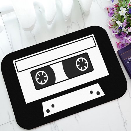 ZKGK Cassette Tap Non-Slip Doormat Indoor/Outdoor/Bathroom Doormat 23.6 x 15.7 Inches