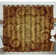 thumbnail image 1 of ZKGK Damask Pattern Window Curtain Drapery/Panels/Treatment For Living Room Bedroom Kids Rooms 52x84 inches Two Panel, 1 of 3
