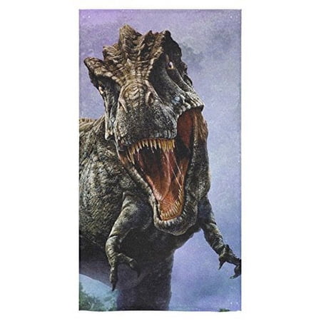 ZKGK Dinosaur Bath Towel Beach Bathroom Body Shower Towel 30"x56"(One side) Home Outdoor Travel Use