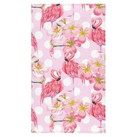 ZKGK Flamingo Hand Towel Bath Towel Towel 16"X28" For Body Face,Hand,Gym,Spa,Home,Hotel Use