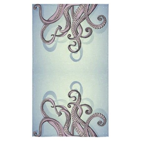 ZKGK Hand Towel Octopus Towel Bath Towel 16"X28" For Home,Outdoor and Travel Use