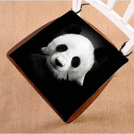 ZKGK Panda Art Seat Pad Seat Cushion Chair Cushion Floor Cushion Two Sides 16x16 Inches