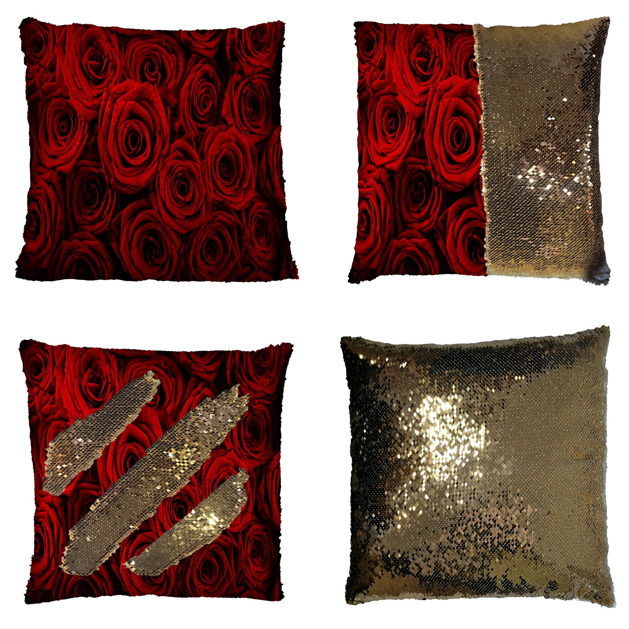 Case floral sequin pillow 2025