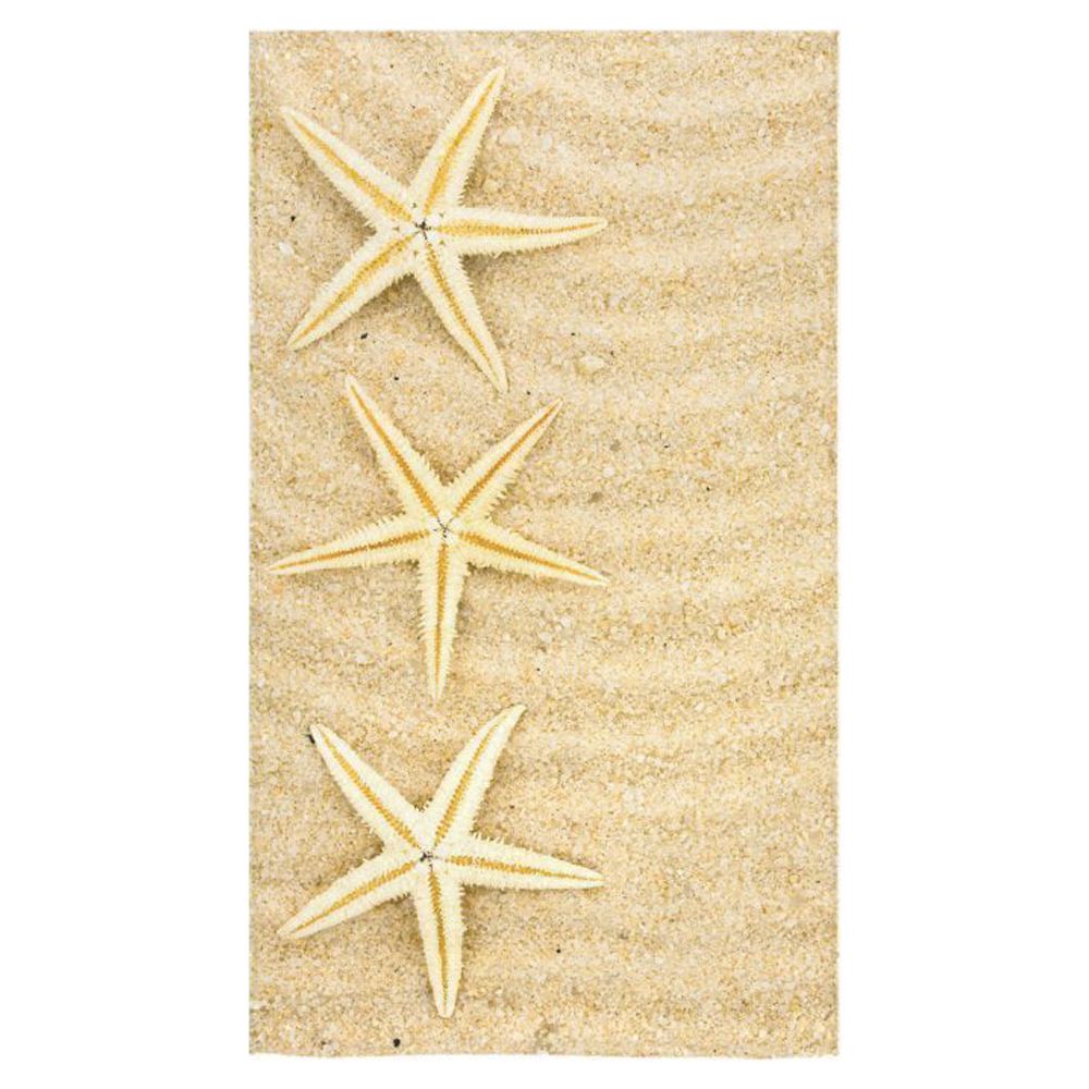 ZKGK Seashells Starfish Hawaii Summer Sand Beach Seaside Hand Towel Bath Towels For Bathroom,Outdoor and Travel Use,16" x 28" Inche - image 1 of 3