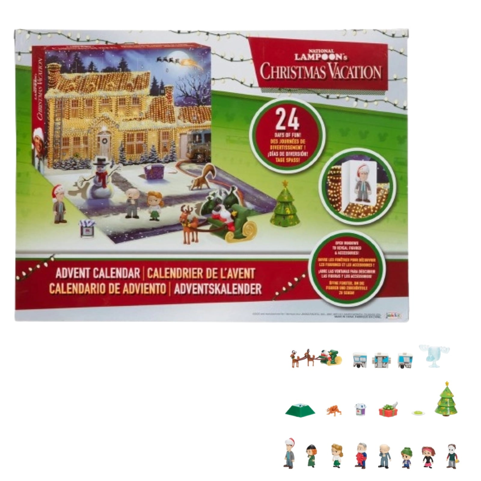 ZKIRBJV National Lampoon’s Christmas Vacation Advent Calendar 2024, 24