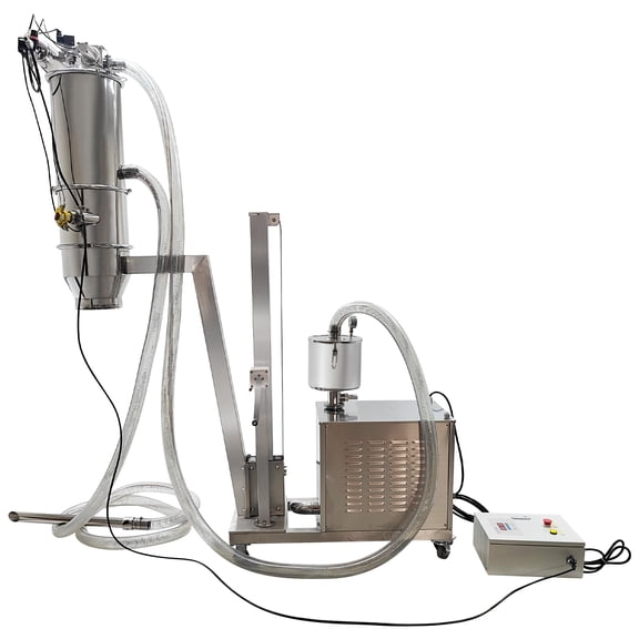 ZKS-3 Vacuum Feeding Conveyor Food Chemical Movable Liftable Powder Particle Conveying Machine 220V