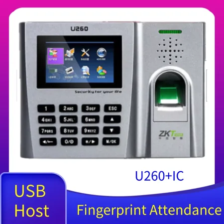 ZKTeco U260 TCP/IP ID/IC/ADMS USB Fingerprint Time Clock Time Attendance System(U260+IC)