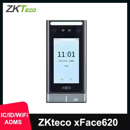 ZKTeco XFace620 Palm Face Recognition Dynamic 5" Screen Time Attendance Machine (Functions: xFace620+ADMS)