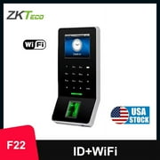 ZKteco F22 Wifi Fingerprint System Access Control Time Attendance System with ID