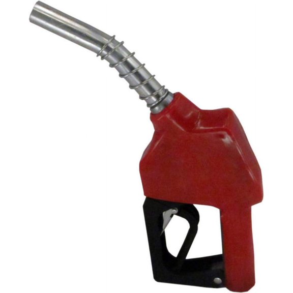 ZL-11A Red Automatic Fueling Nozzle, 3/4 NPT Inlet, 15/16 Spout