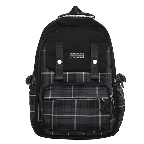 ZLBDYG 17.3 Inchs Fashion Backpack, Big Student Laptop Backpack Aesthetic Bookbags for College Women Elementary Middle High School Travel Bookbag, Back to School Supplies