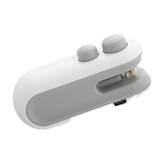 ZLBDYG 2-in-1 Mini Handheld Sealing Machine - Portable Heat Seal & Open Snack Bags with Built-In Cutter, Adsorbed on Metal Surfaces for Kitchen Pantry Organization