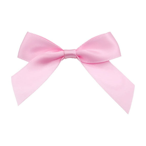 ZLBDYG 50-Piece Satin Ribbon Bows 2.5 Inch Craft Set - Mini Wrap Bows for DIY Gift Wrapping & Bag Decorations - Bulk Wedding & Christmas Birthday Party Decor Supplies