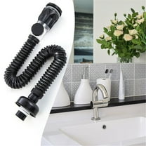 ZLBDYG Adjustable Bathroom Drain Pipe Kit - Flexible Expandable P-Trap Suitable for Water Pipe Caliber 40-50mm, Universal Kitchen/Bath Drainage System with Leak-Proof Connectors
