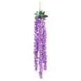 thumbnail image 1 of ZLBDYG Artificial wisteria Garland for Wedding Decor - 33.46 inch Hanging Vine Flowers with Greenery Leaves, Perfect for Wedding Arch, Backdrop, Fireplace, Home & Outdoor Party Decoration, 1 of 9