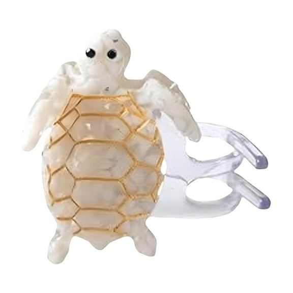 ZLBDYG Cute Turtle Hair Clips for Women - Non-Slip Plastic Beach-Themed Barrettes, Fashionable Beach Hair Accessories for Girls, Teens & Summer Outfits