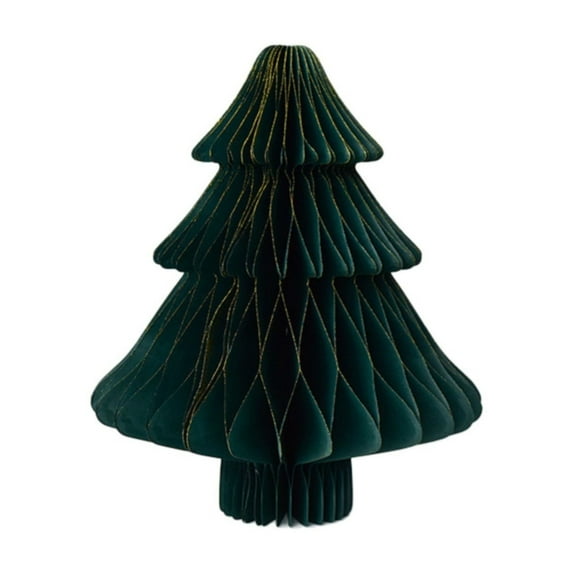 ZLBDYG DIY Paper Folding Christmas Tree Craft Kit - Creative Winter Holiday Themed 3D Ornament Making for Seasonal Home Decor, 𝗞𝗶𝗱𝘀 Art Project and Festive Tabletop Display