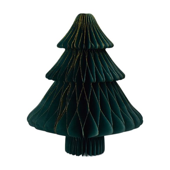 ZLBDYG DIY Paper Folding Christmas Tree Craft Kit - Creative Winter Holiday Themed 3D Ornament Making for Seasonal Home Decor, ππΆπ±π Art Project and Festive Tabletop Display