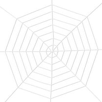 ZLBDYG Giant Realistic Halloween Rope Prop Spiderweb Decoration - Indoor Outdoor Decoration for House, Yard, Garden - Scary Trick or Treat Scene Setter for Halloween Party Decor